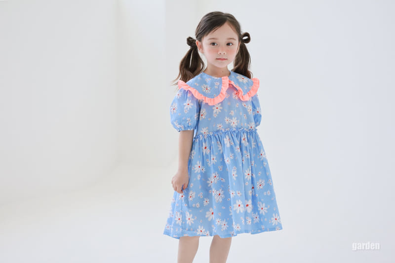 Garden - Korean Children Fashion - #designkidswear - Color One-piece