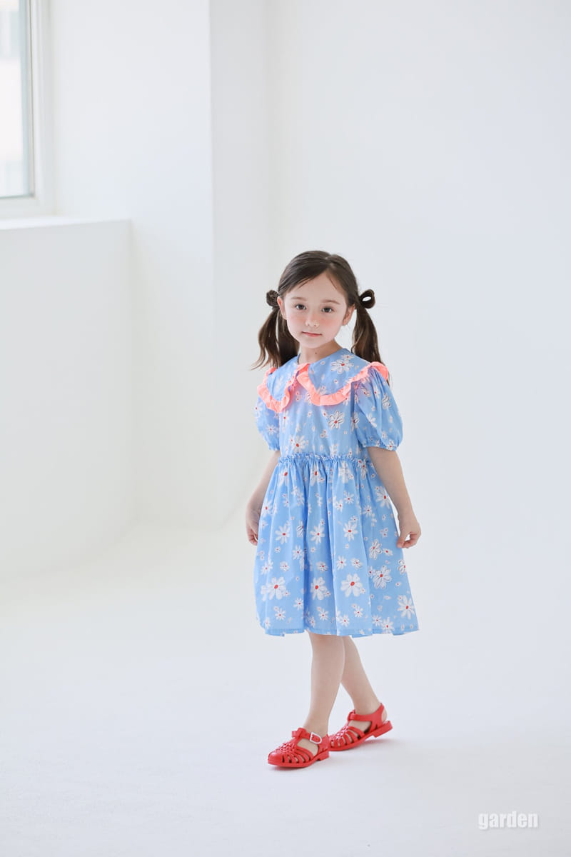 Garden - Korean Children Fashion - #discoveringself - Color One-piece - 2