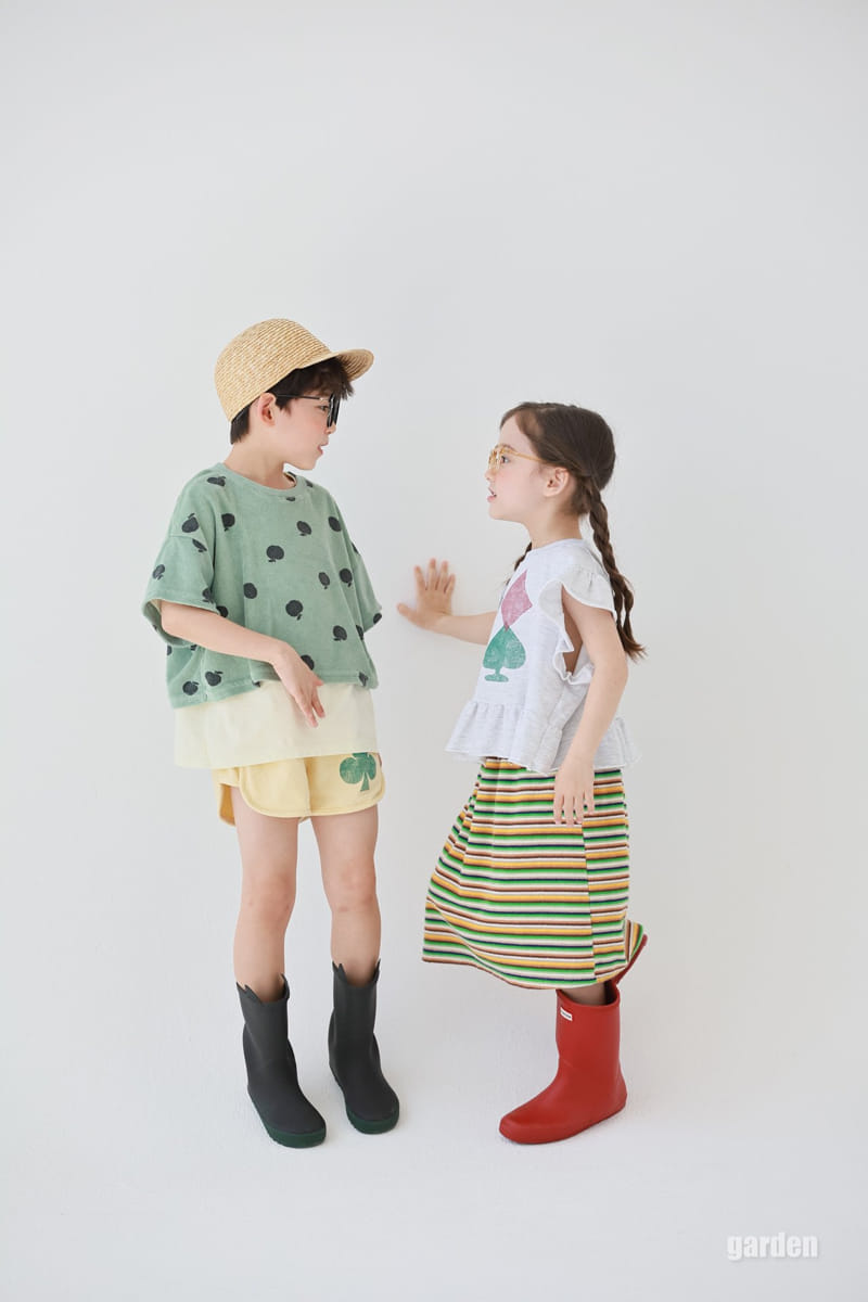 Garden - Korean Children Fashion - #kidsshorts - One Point Shorts - 10