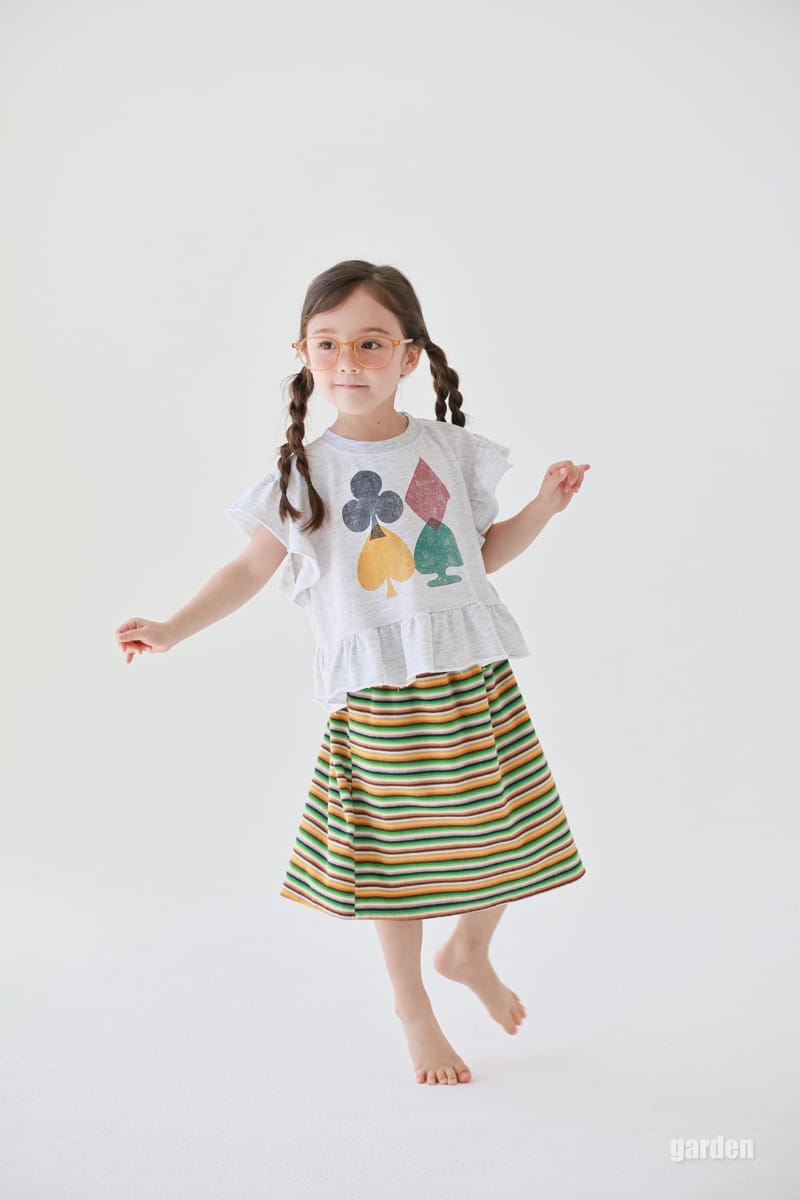 Garden - Korean Children Fashion - #kidsshorts - Point Whole Tee - 9