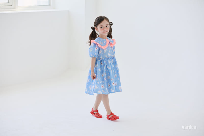 Garden - Korean Children Fashion - #fashionkids - Color One-piece - 4
