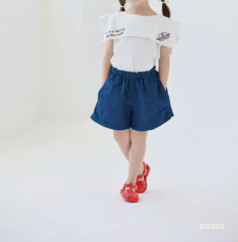 Garden - Korean Children Fashion - #kidsshorts - Sailor Sleeveless - 3