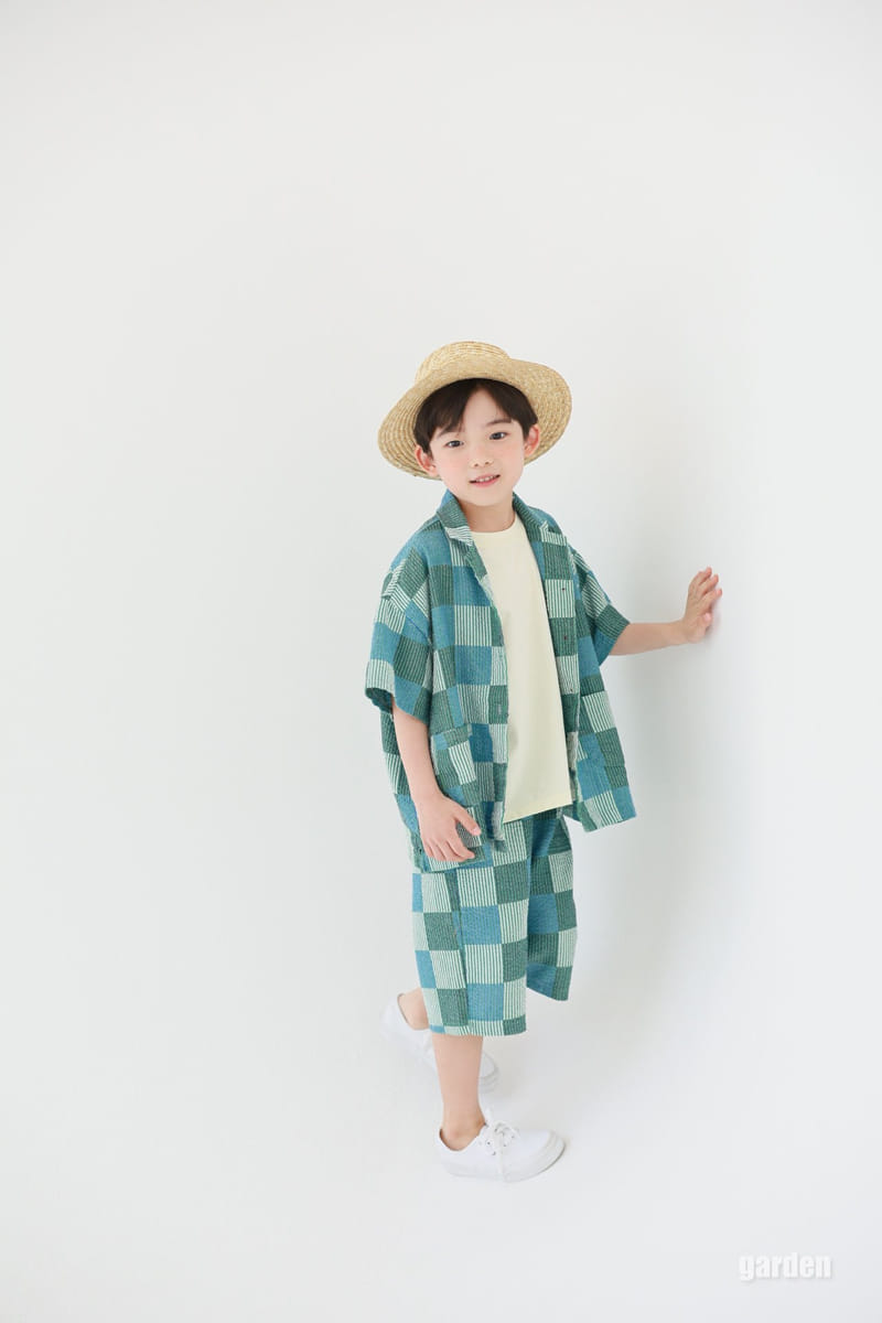 Garden - Korean Children Fashion - #kidsshorts - With Shirt
