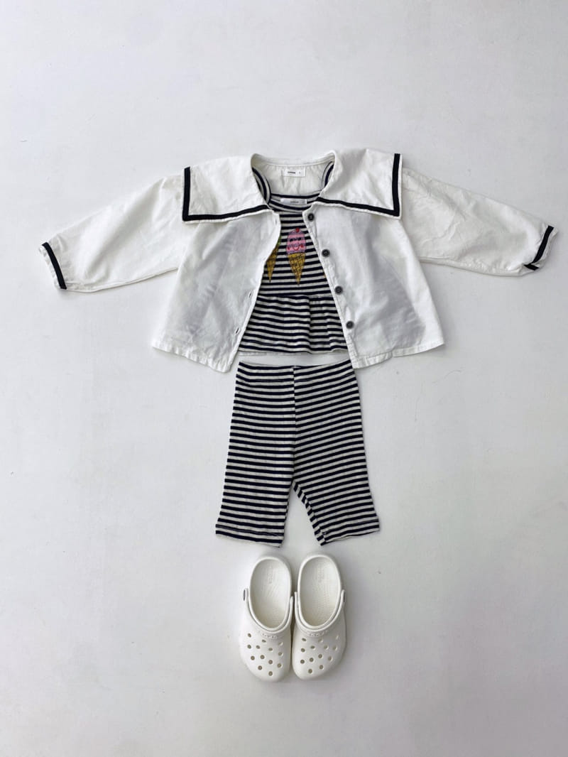 Garden - Korean Children Fashion - #kidsstore - Ice Cream Sleeveless - 12