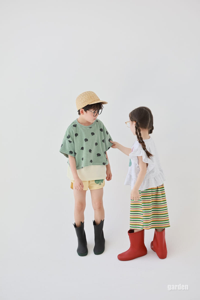 Garden - Korean Children Fashion - #kidsstore - One Point Shorts - 11