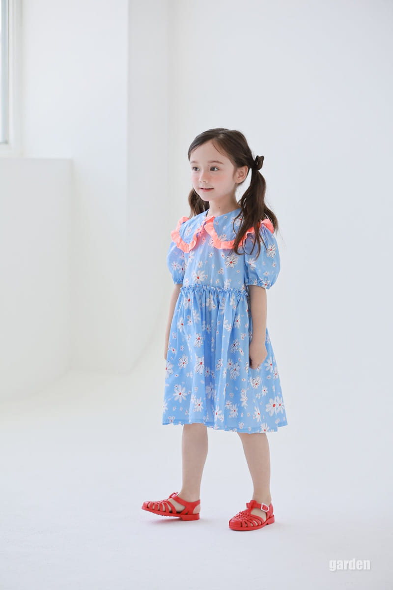 Garden - Korean Children Fashion - #kidsstore - Color One-piece - 5