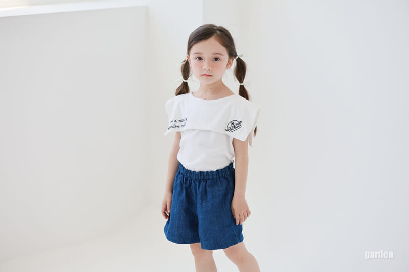 Garden - Korean Children Fashion - #kidsshorts - Sailor Sleeveless - 4