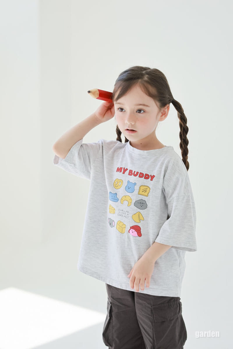 Garden - Korean Children Fashion - #kidsstore - Bread Tee