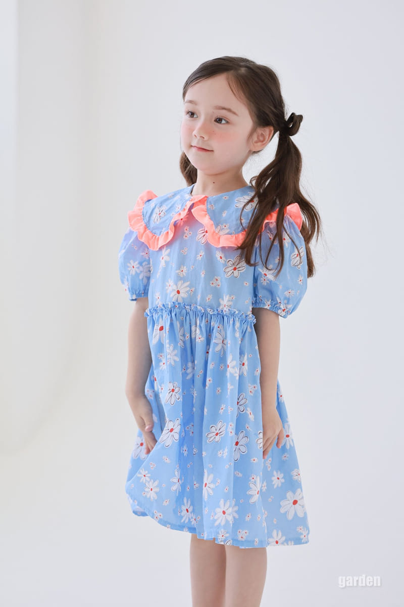 Garden - Korean Children Fashion - #kidzfashiontrend - Color One-piece - 6