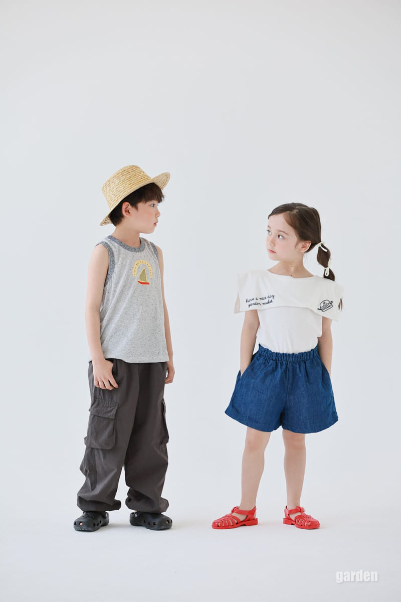 Garden - Korean Children Fashion - #kidzfashiontrend - Sailor Sleeveless - 5