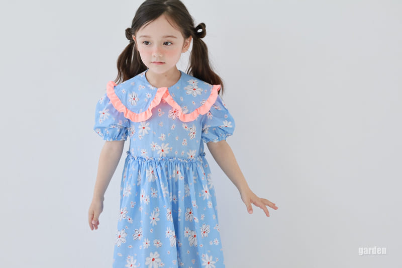 Garden - Korean Children Fashion - #littlefashionista - Color One-piece - 8