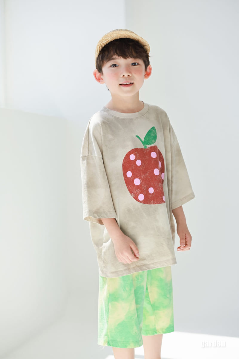Garden - Korean Children Fashion - #littlefashionista - Wate Apple Tee - 9