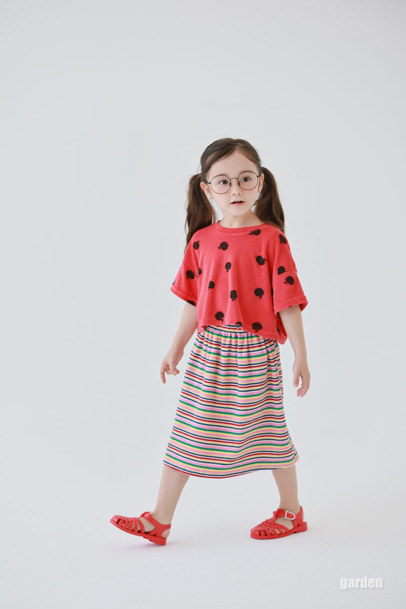 Garden - Korean Children Fashion - #minifashionista - Rainbow Skirt - 3