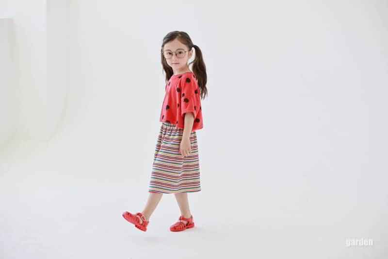 Garden - Korean Children Fashion - #stylishchildhood - Rainbow Skirt - 7