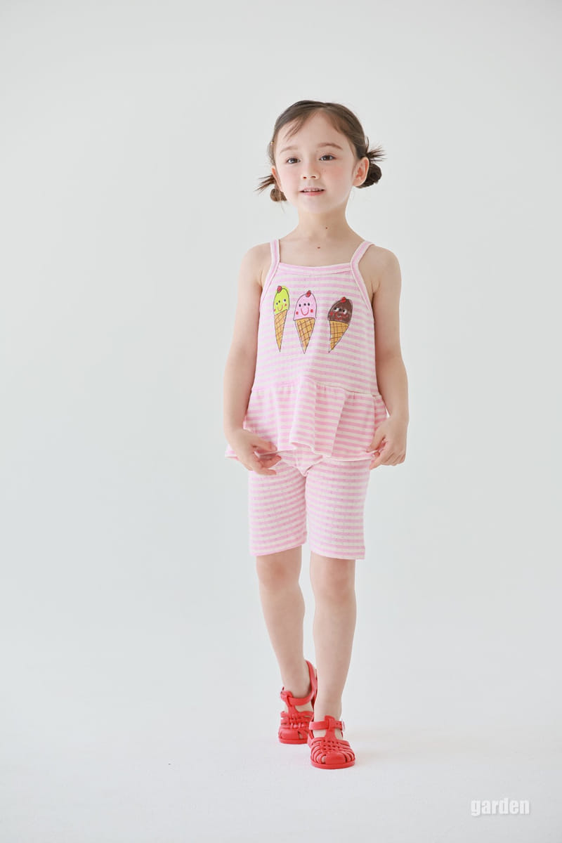 Garden - Korean Children Fashion - #stylishchildhood - Ice Cream Sleeveless - 5