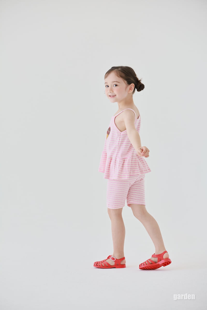Garden - Korean Children Fashion - #todddlerfashion - Ice Cream Sleeveless - 3