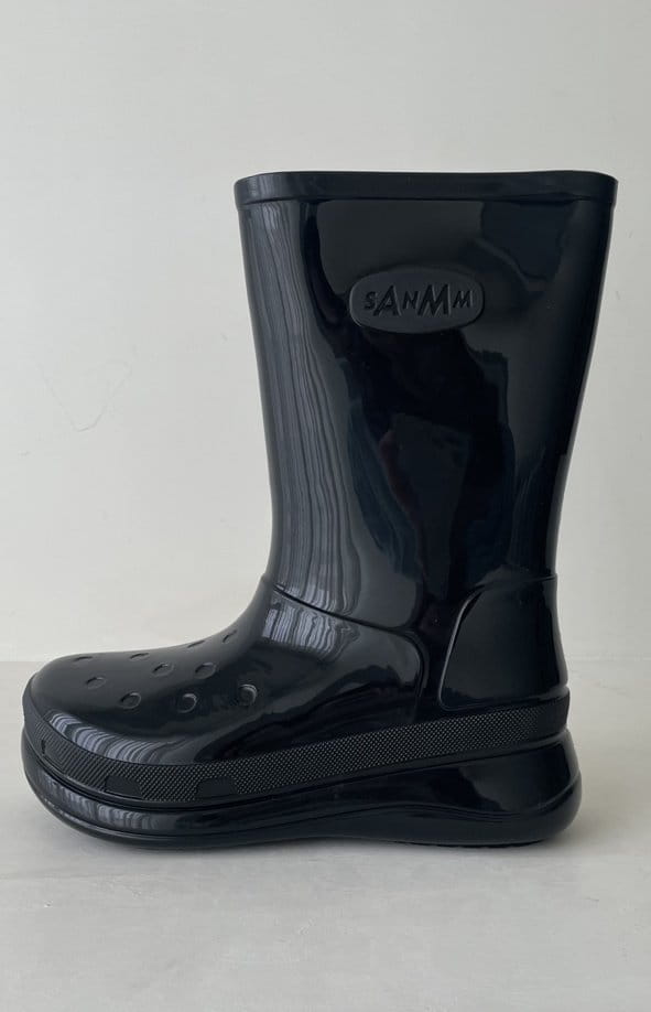 Golden Shoe - Korean Women Fashion - #momslook - rm0260 rain boots Boots - 5
