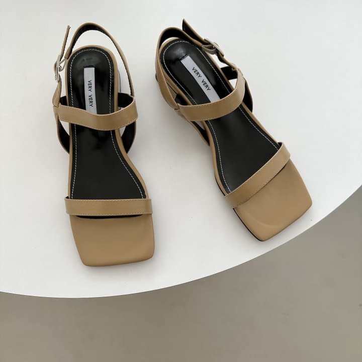 Golden Shoe - Korean Women Fashion - #restrostyle - ve3322  Sandals - 3