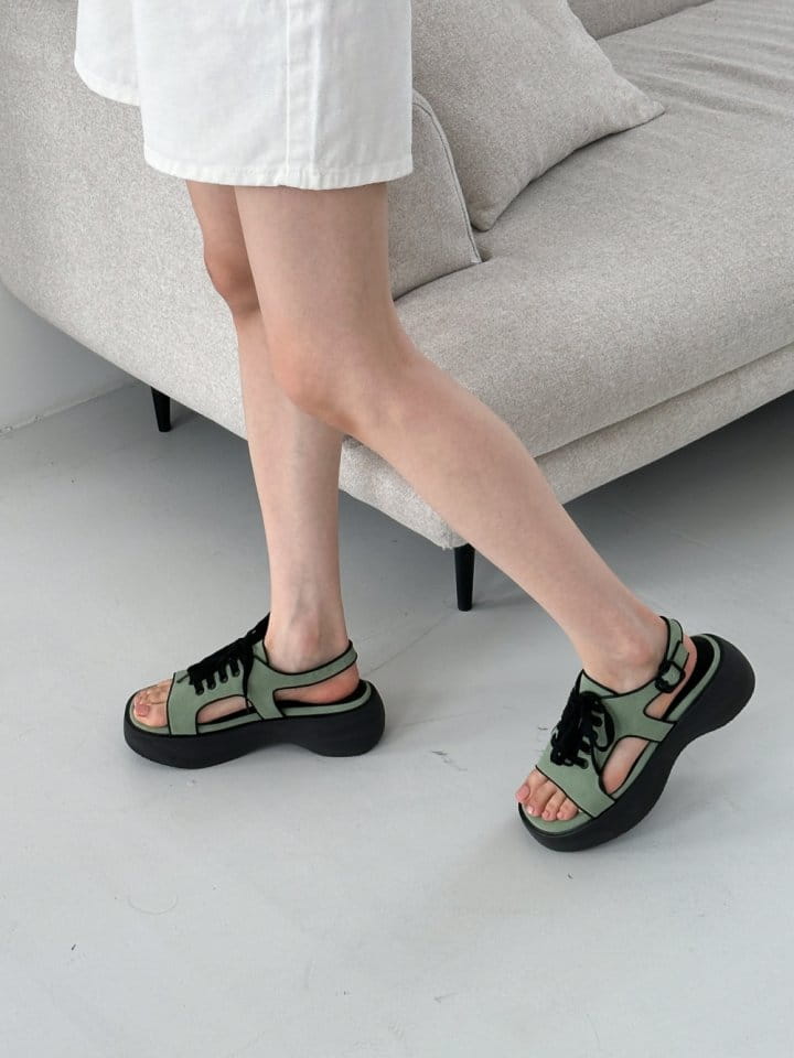 Golden Shoe - Korean Women Fashion - #shopsmall - ji0523  Sandals - 2
