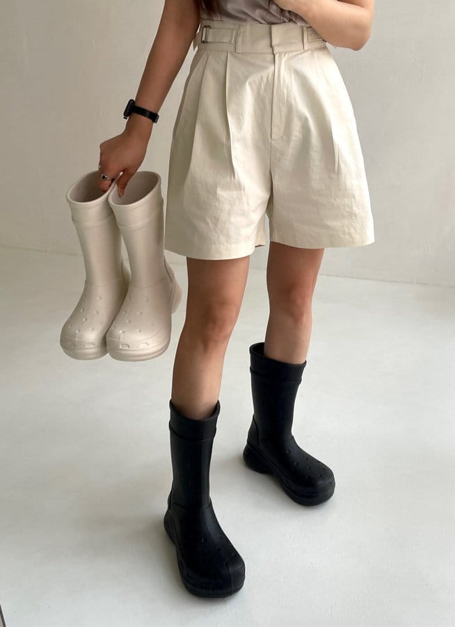Golden Shoe - Korean Women Fashion - #vintagekidsstyle - p530 rainboots Boots - 3