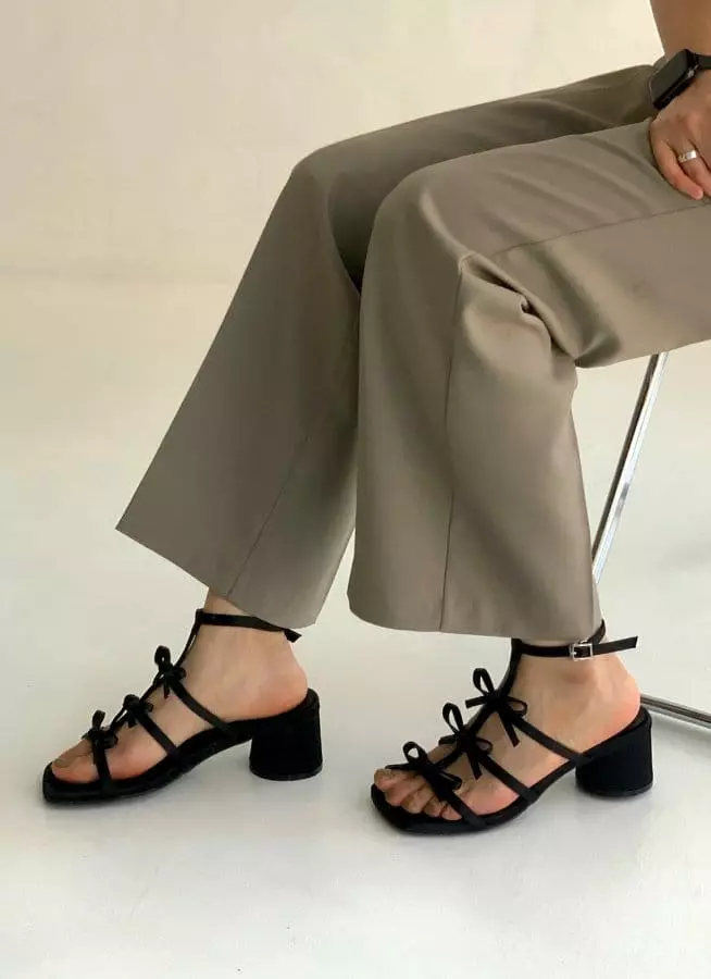 Golden Shoe - Korean Women Fashion - #vintagekidsstyle - p0047 Sandals - 2