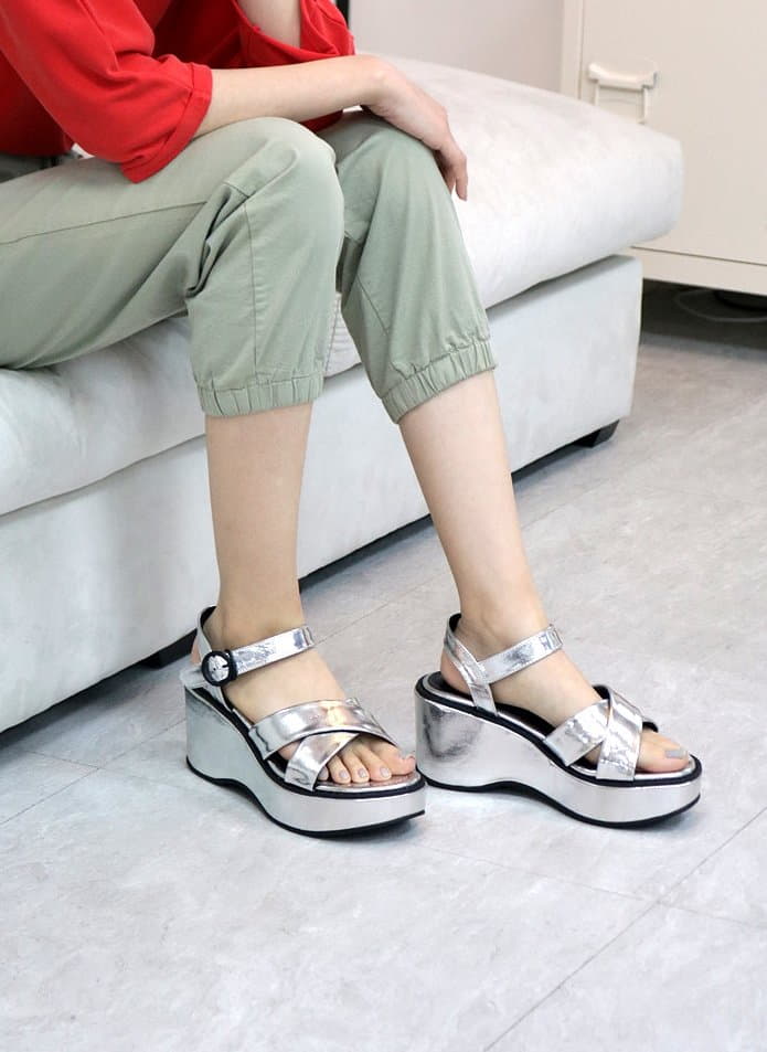 Golden Shoe - Korean Women Fashion - #womensfashion - se1880 Sandals - 3