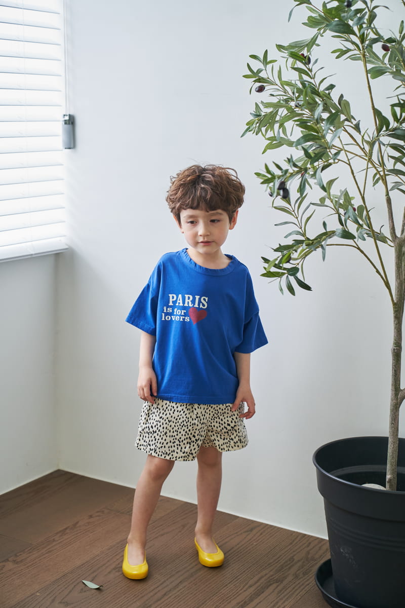 Green Tomato - Korean Children Fashion - #designkidswear - Paris Tee - 8