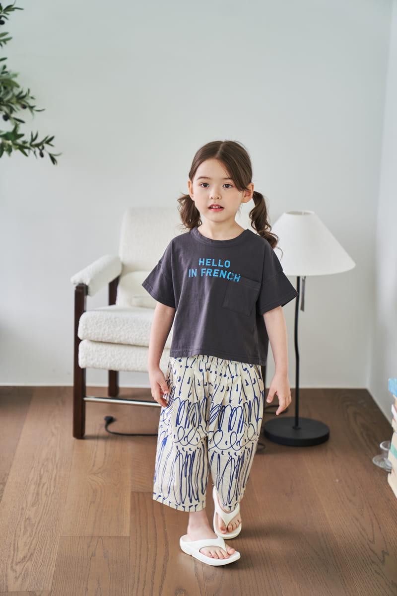 Green Tomato - Korean Children Fashion - #magicofchildhood - Hello Tee - 3