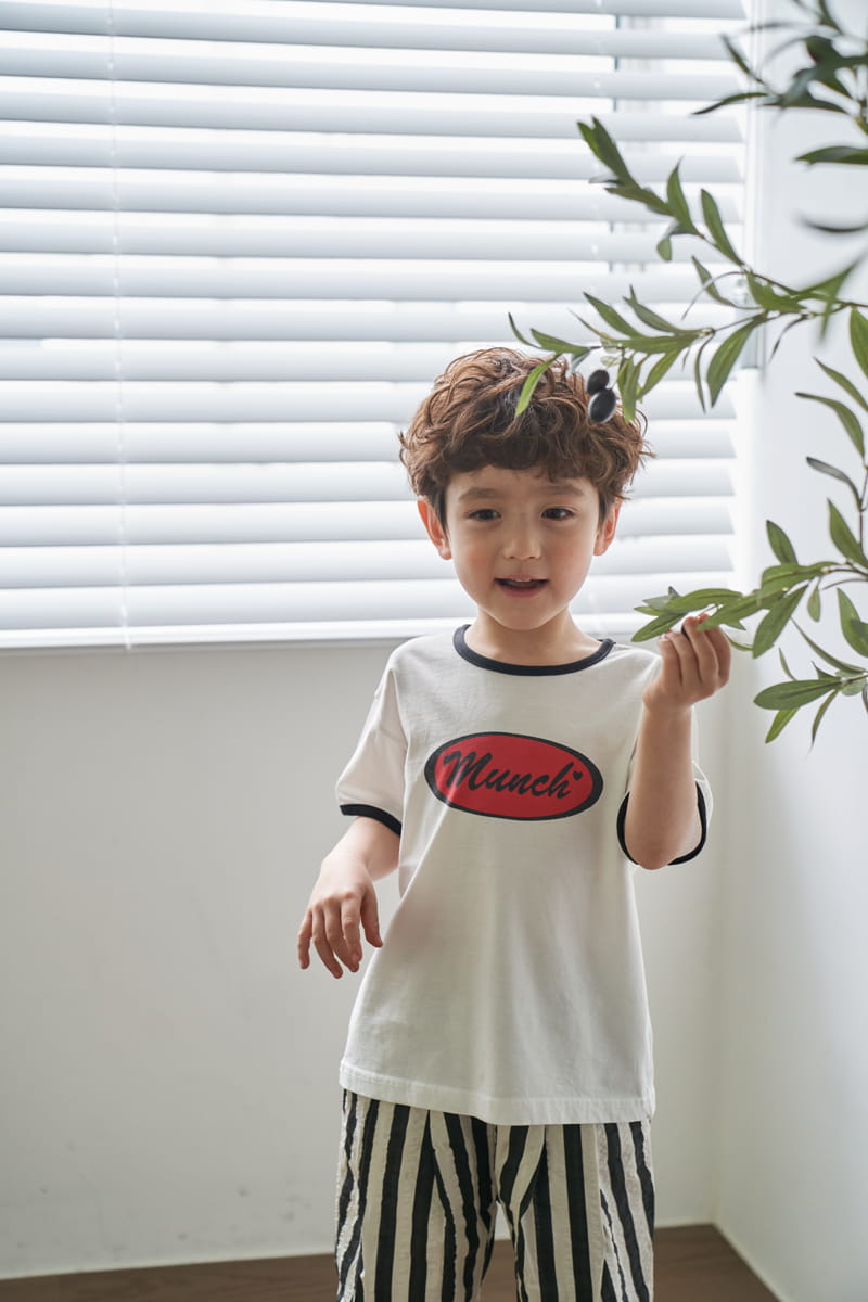 Green Tomato - Korean Children Fashion - #minifashionista - Munch Tee - 4