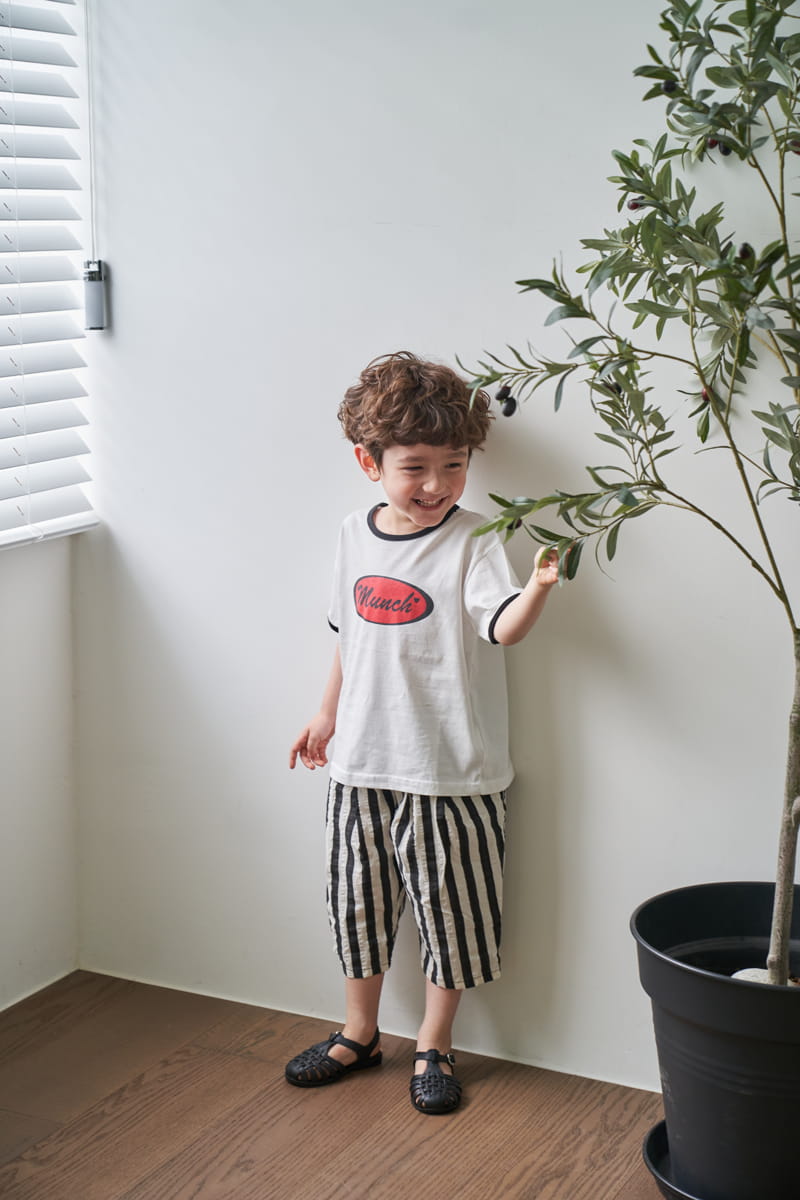 Green Tomato - Korean Children Fashion - #toddlerclothing - Munch Tee - 6