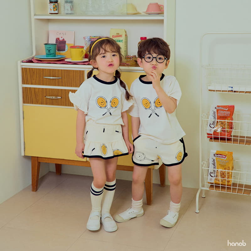 Hanab - Korean Children Fashion - #Kfashion4kids - Tennis Top Bottom Set - 8