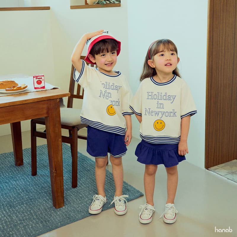 Hanab - Korean Children Fashion - #Kfashion4kids - In New York Top Bottom Set - 9