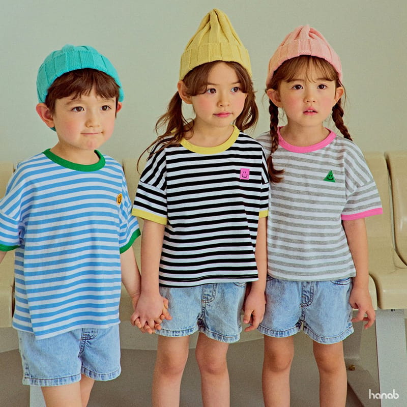 Hanab - Korean Children Fashion - #childofig - Cool Stripes Tee - 2