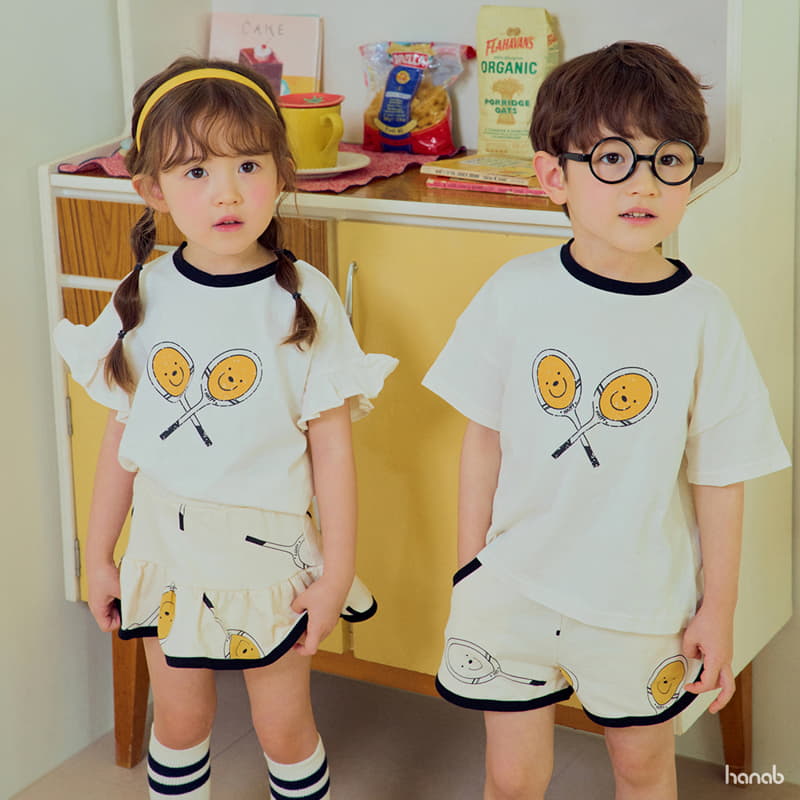 Hanab - Korean Children Fashion - #childrensboutique - Tennis Top Bottom Set