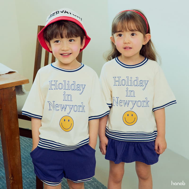 Hanab - Korean Children Fashion - #designkidswear - In New York Top Bottom Set - 3