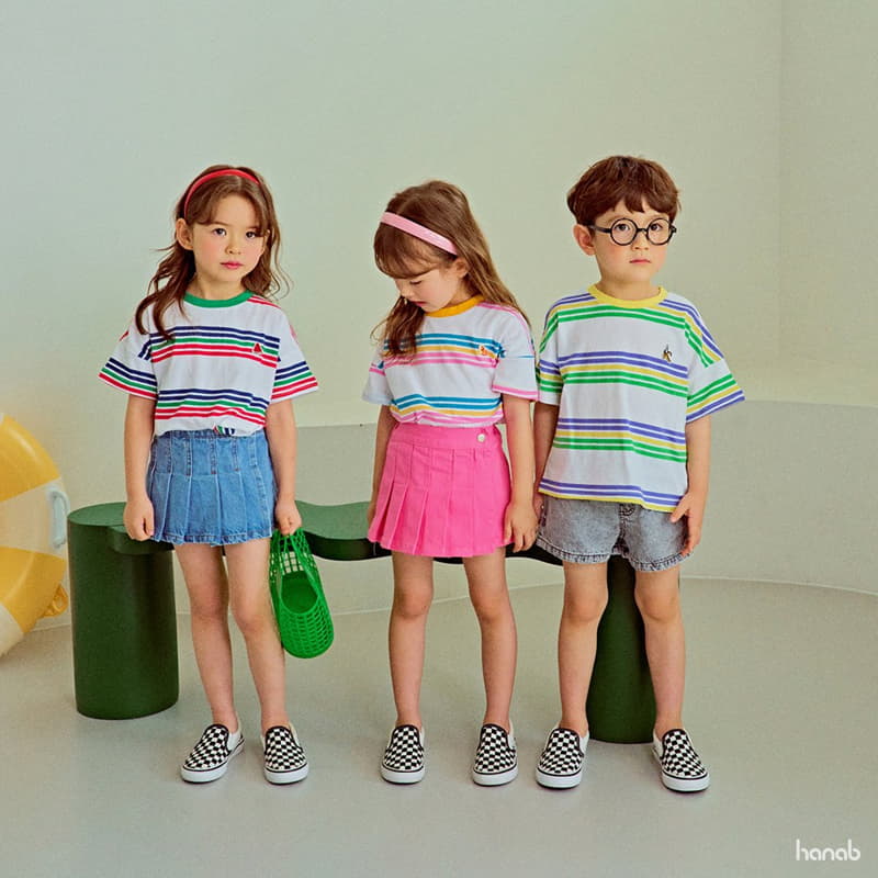 Hanab - Korean Children Fashion - #kidsshorts - Fruit PatchTee - 4