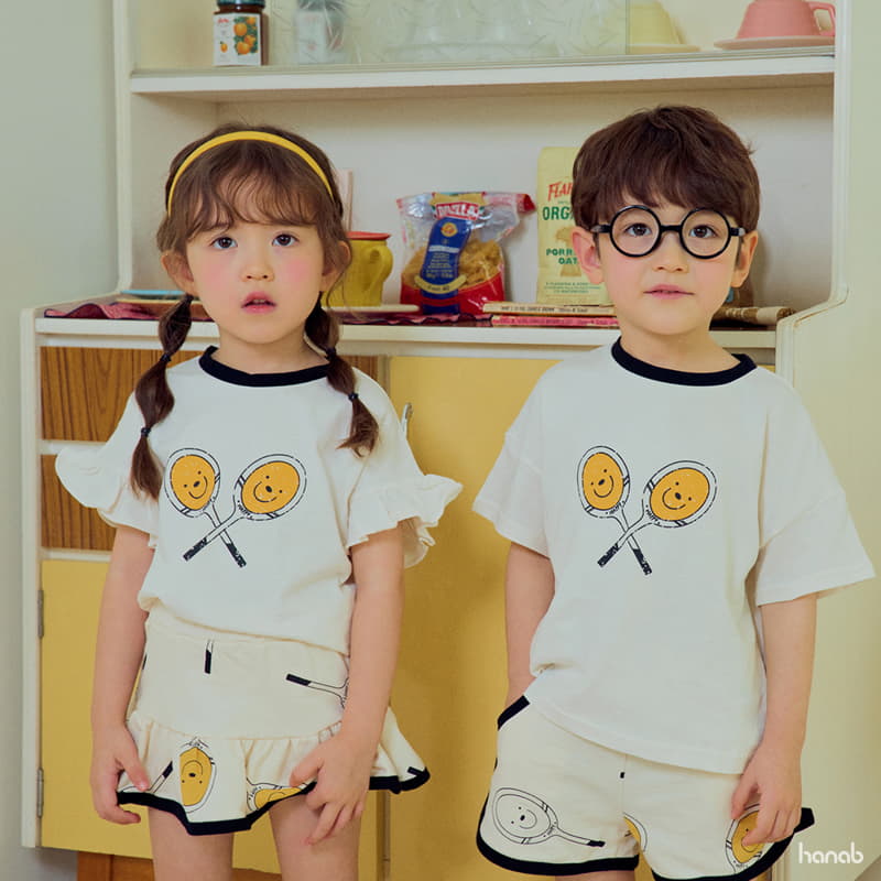 Hanab - Korean Children Fashion - #kidsstore - Tennis Top Bottom Set - 6