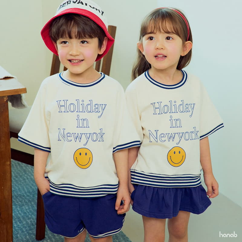 Hanab - Korean Children Fashion - #magicofchildhood - In New York Top Bottom Set - 11