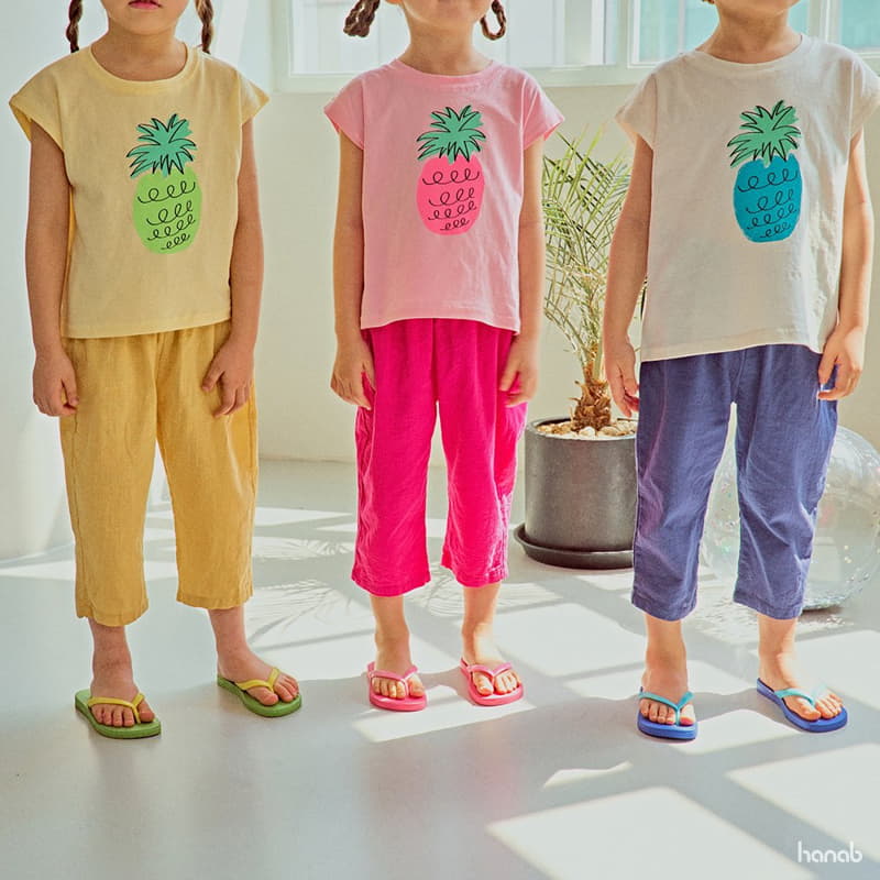 Hanab - Korean Children Fashion - #prettylittlegirls - Sluv Cropped Pants - 8