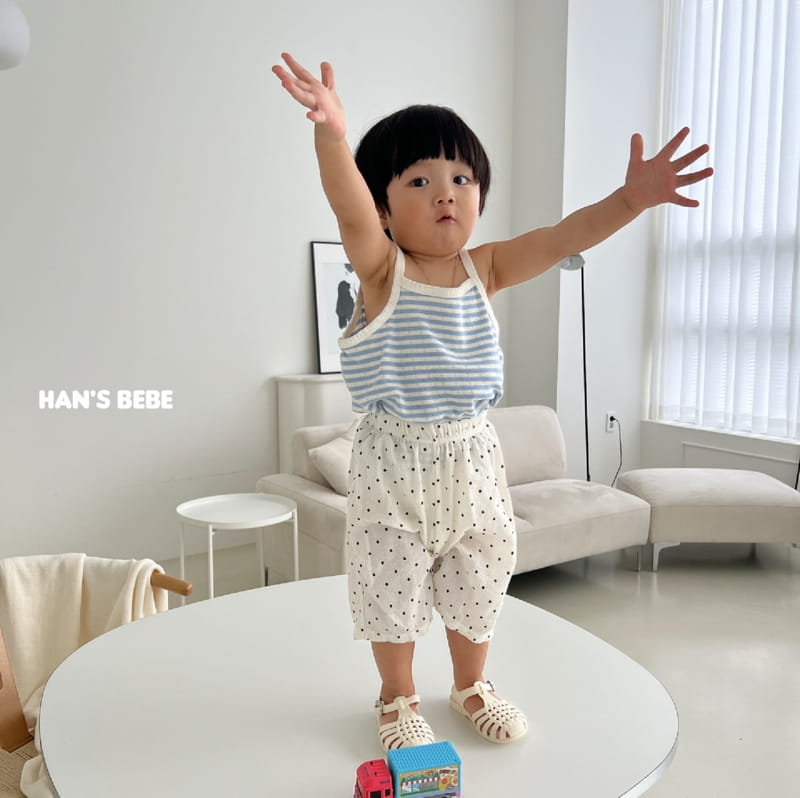 Han's - Korean Baby Fashion - #babyfashion - Bebe Eyelet Sleeveless