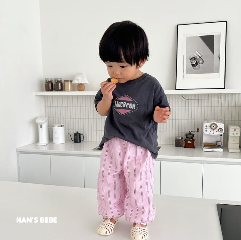 Han's - Korean Baby Fashion - #babyoutfit - Bebe Macaroon Tee - 11