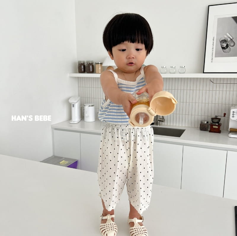 Han's - Korean Baby Fashion - #babyoutfit - Bebe Eyelet Sleeveless - 8