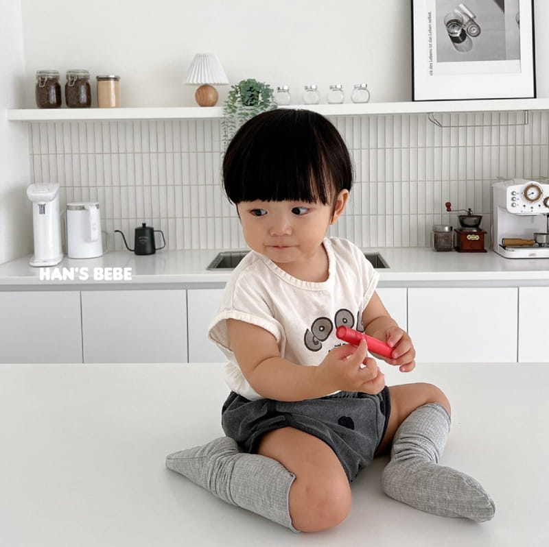 Han's - Korean Baby Fashion - #onlinebabyboutique - Bebe Apple Piping Shorts - 5