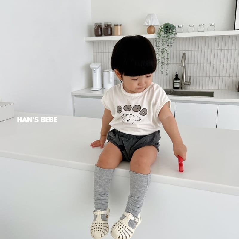 Han's - Korean Baby Fashion - #onlinebabyboutique - Bebe Puppy Tee - 8
