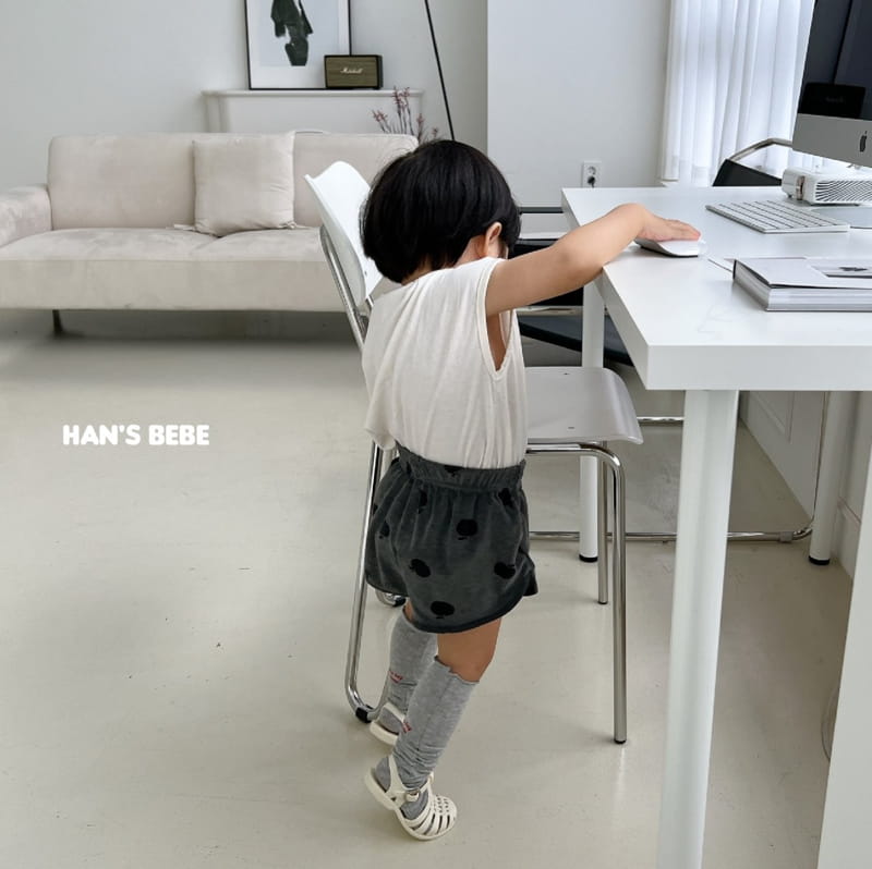 Han's - Korean Baby Fashion - #smilingbaby - Bebe Apple Piping Shorts - 7