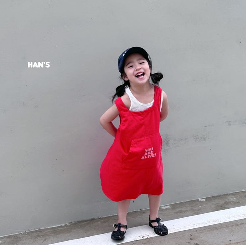 Han's - Korean Children Fashion - #childofig - Pocket One-piece - 12