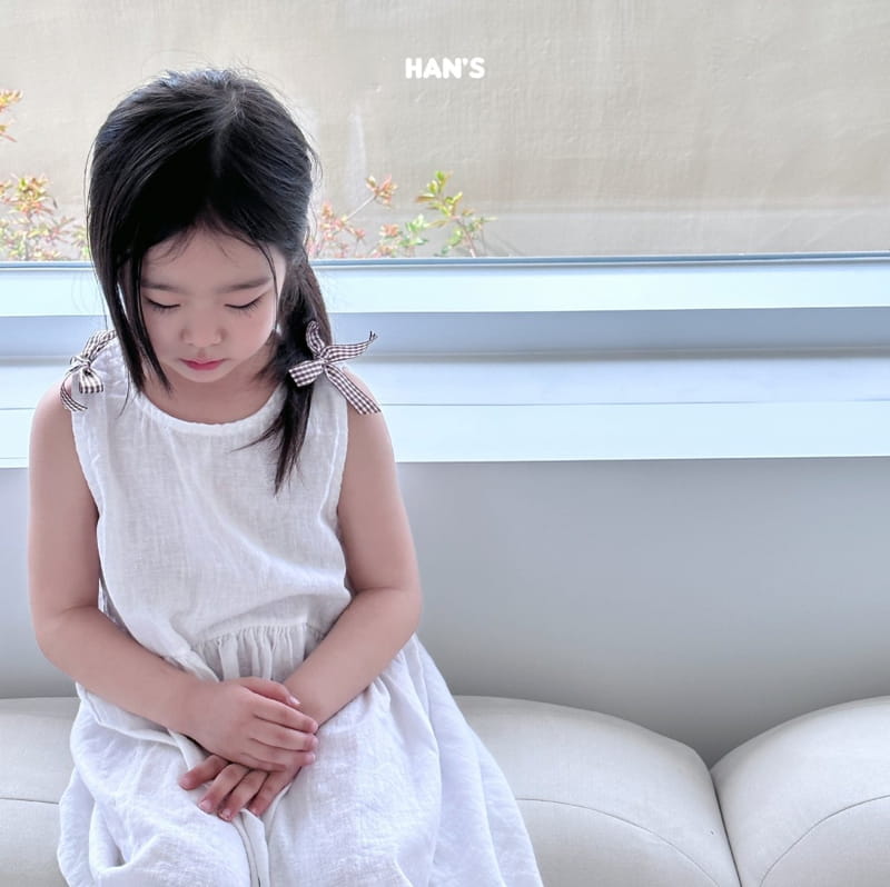 Han's - Korean Children Fashion - #childrensboutique - Ribbon One-piece - 10