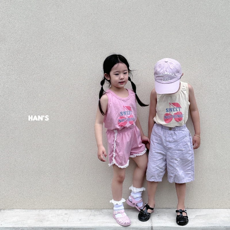 Han's - Korean Children Fashion - #discoveringself - Cherry Sleeveless - 2