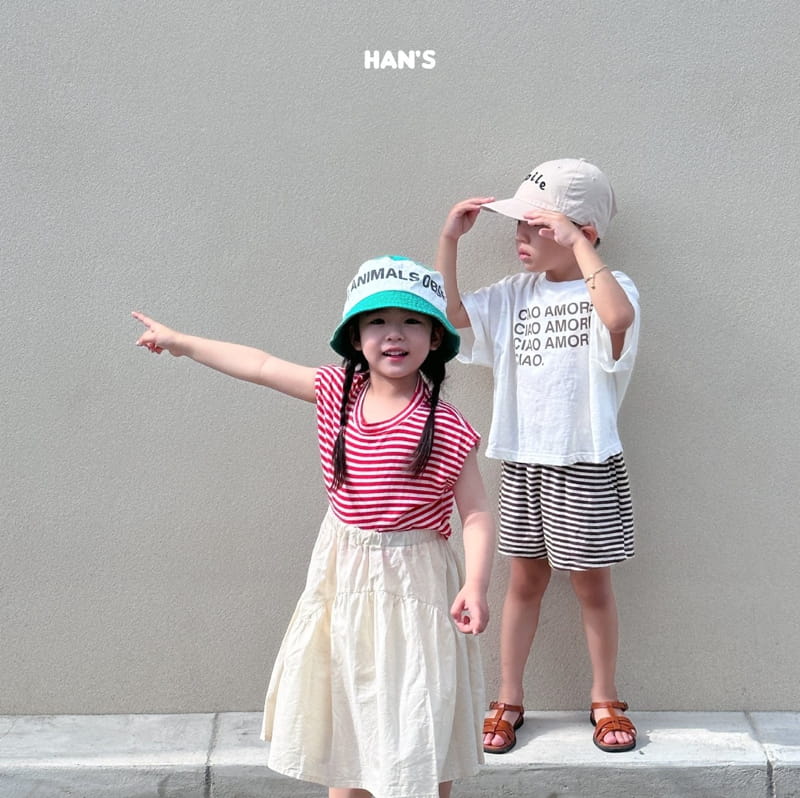 Han's - Korean Children Fashion - #discoveringself - Layered Tee