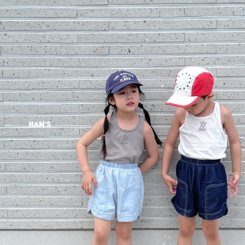 Han's - Korean Children Fashion - #fashionkids - Friends Sleeveless - 7